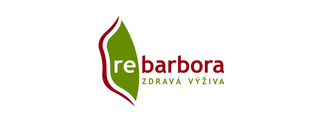 Logo zdravá výživa Rebarbora